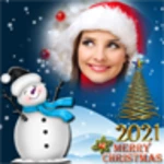 christmas photo frames android application logo